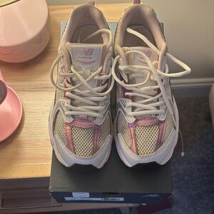New Balance Women's Athletic Shoes - Pink, White, and Grey